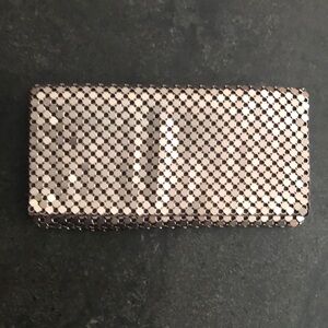 Rose Gold Clutch w/ Crossbody Chain